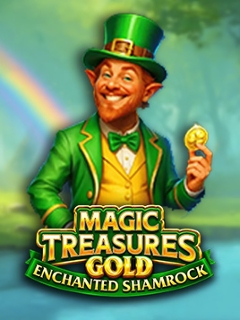 Magic Treasures Gold Enchanted Shamrock